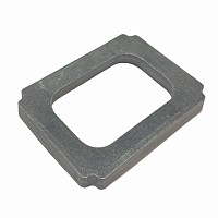 Пластина кронштейна рессоры 72.5x60x12 BPW Stellox | ТопДизель