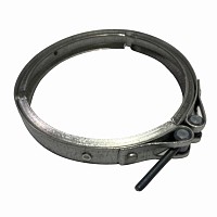 Хомут трубы глушителя к турбине Volvo FH12/16 Dinex | ТопДизель