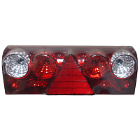 Фонарь задний многосекционный левый провод поворот белый Schmitz Europoint II Mars Tech | ТопДизель