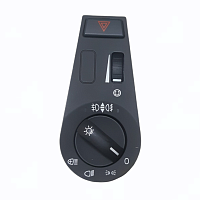 Выключатель комбинированный свет аварийный и остановки Omn Volvo B9/12/13/FH12/13/16/FM9/11/12/13 DT | ТопДизель