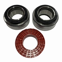 Ремкомплект ступицы 2 подшипника+уплотнительное кольцо Volvo FL6/FM7/9/10/NH12/Renault Premium/Magnum Fag | ТопДизель