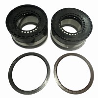 Ремкомплект ступицы 2 подшипника+уплотнительные кольца задней Volvo FH12/FM/FL/Renault Premium/Magnum SKF | ТопДизель