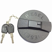 Крышка топливного бака D80 с замком MAN/Volvo/Renault/Mercedes Benz Lema | ТопДизель
