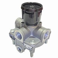 Клапан ускорительный с глушителем два выхода - M22x1.5, один - M16x1.5, 10.2bar DAF F/CF/XF, Mercedes Benz Provia | ТопДизель