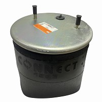 Пневмоподушка без стакана 2 шп. M12 смещ. 25 1 отв. штуц. M22 BPW Connect | ТопДизель