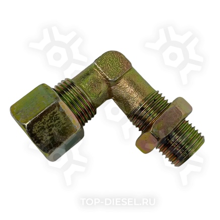 8521225SX Штуцер угловой M16x1.5/12 версия с гайкой Stellox купить рис.2