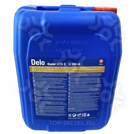 804163HOE Масло моторное Ursa Gold Ultra 10W-40 20 л. Texaco купить рис.2