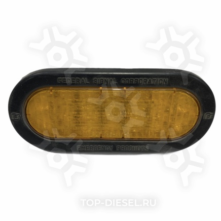 60710802 Фонарь овальный желтый LED 12-24V Freightliner International Volvo VNL Federal Mogul купить