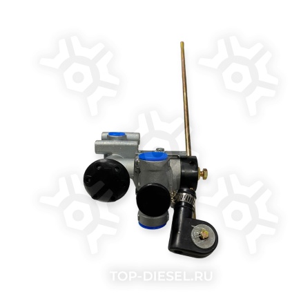 T03678001 Кран уровня пола 4 выхода BPW, DAF, MAZ, Камаз, Тонар Topcover купить рис.3