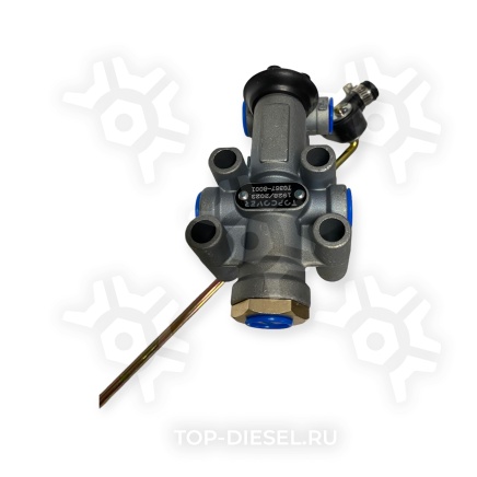 T03678001 Кран уровня пола 4 выхода BPW, DAF, MAZ, Камаз, Тонар Topcover купить рис.6