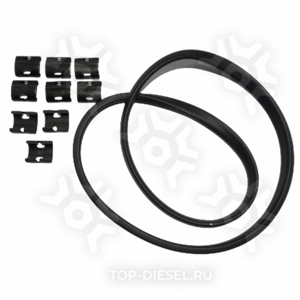 464450 Стекло фары левое Mercedes Benz Axor/Actros II/III DT купить рис.2