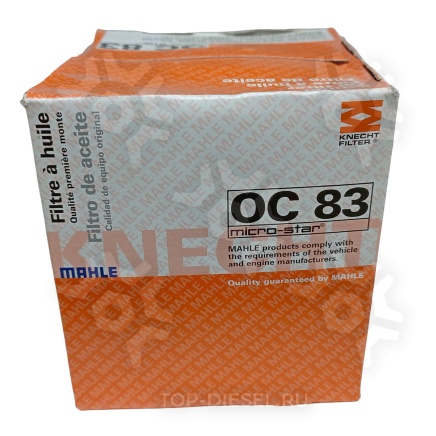OC83 Фильтр масляный Scania 92/93/113/143 Mahle купить рис.3