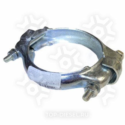 8201051SX Хомут глушителя промежуточный 2 половинки зажим болтами Renault Premium Kerax Stellox купить рис.2